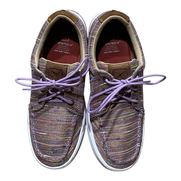 Women’s Twisted X Lilac Kicks Sneakers Sz 7 - Picture 5 of 8